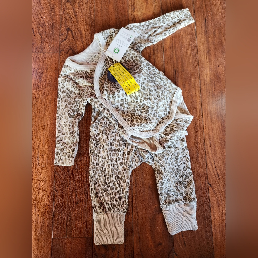 NWT Makemake Organic Matching Set 6-12m